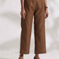 trueBrowns Brown Slub Co-ord Set - Swadesiicart