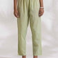 trueBrowns Green Cotton Floral Embroidered Kurta Co-ord Set - Swadesiicart