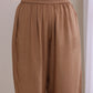 trueBrowns Beige Dobby Gathered Kurta Pant Set | Swadesiicart