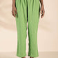 trueBrowns Green Cotton Dobby Short Co-ord Set - Swadesiicart