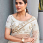 Tikhi Imli Ethnic Motifs Sequinned Embroidered Net Saree | Swadesiicart
