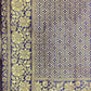 Kalini Navy Blue & Gold-Toned Woven Design Zari Silk Blend Fusion Banarasi Saree | Swadesiicart