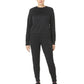 ASICS Brushed Mobility Knit Pullover Round Neck Long Raglan Sleeves T-shirt | Swadesiicart