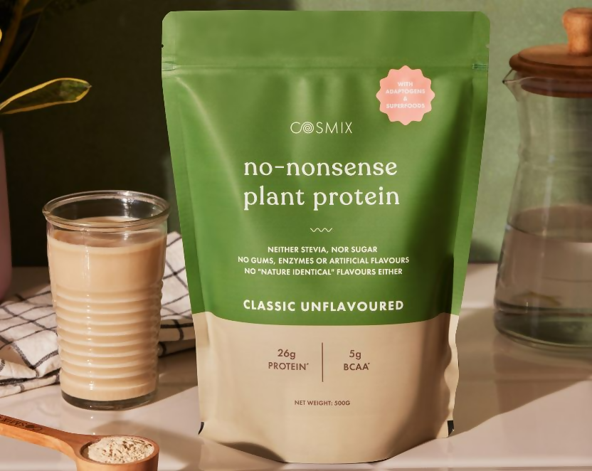 Cosmix No Nonsense Plant Protein Classic Unflavoured | Swadesiicart
