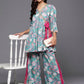 Ahalyaa Women's Traditional Wear Co-ods - Green