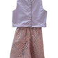 ArthLife Lavender And Pink Bow Co-Ord Set - Swadesiicart