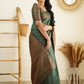 Kalini Zari Banarasi Saree | Swadesiicart