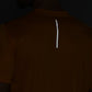 Alcis Men Typography Printed Anti Static Slim Fit Sports T-shirt | Swadesiicart