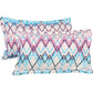 Story@home Tango Pink & White Printed 240 TC King Bedsheet with 2 Pillow Covers - Swadesiicart