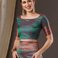 Anouk Floral Zari Banarasi Saree | Swadesiicart