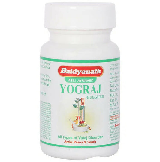 Baidyanath Jhansi Yograj Guggulu Tablets - Ayurvedant Pvt. Ltd.