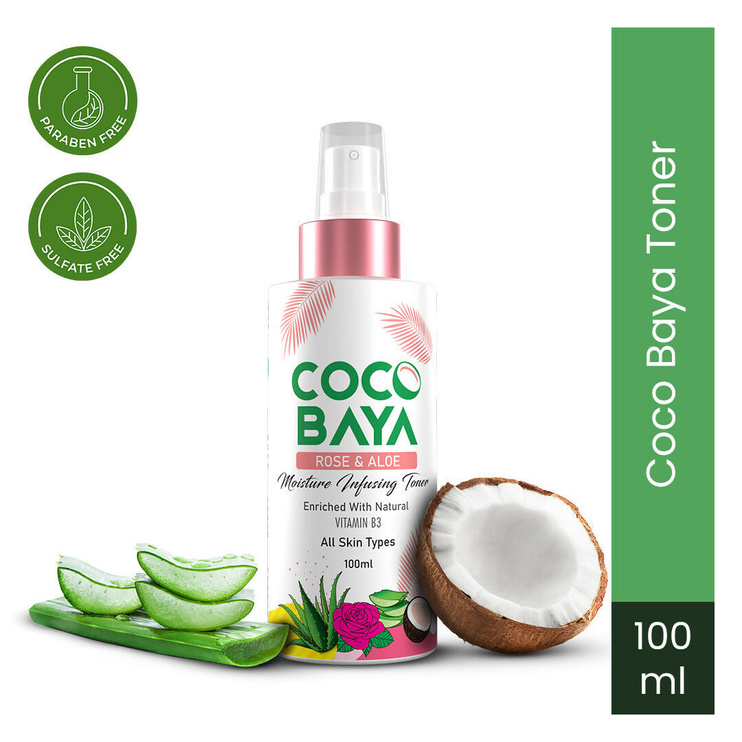 Cocobaya Rose and Aloevera Toner - Swadesiicart