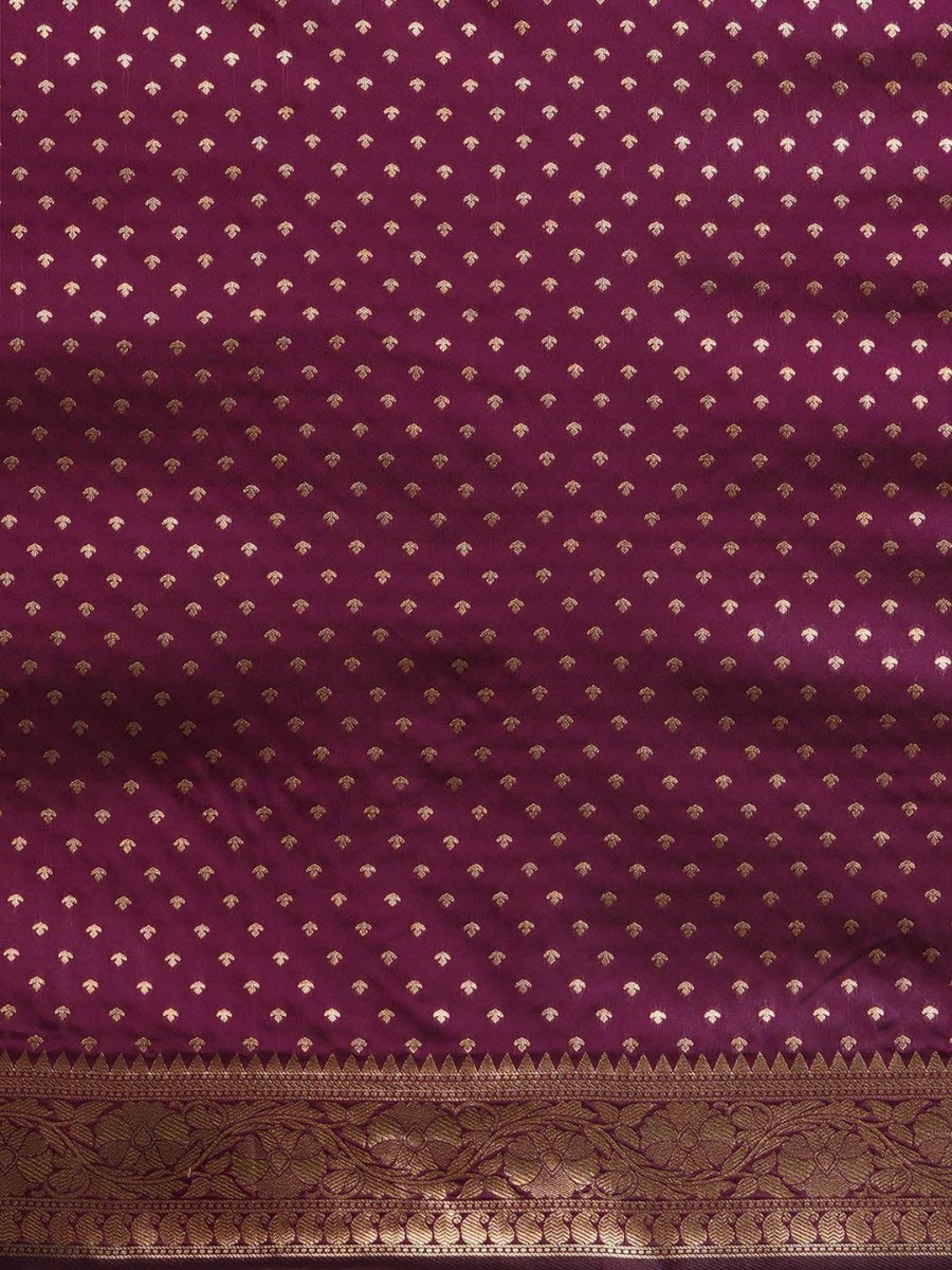 Anouk Woven Design Zari Silk Blend Banarasi Saree | Swadesiicart