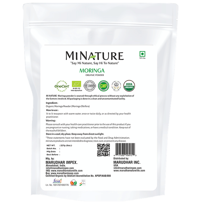 Minature Moringa Organic Powder | Swadesiicart