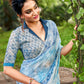 Tikhi Imli Tie and Dye Chiffon Saree | Swadesiicart