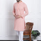 Sojanya Floral Embroidered Regular Thread Work Pure Cotton Kurta with Churidar | Swadesiicart