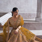 Kesar Fab Dark-Mustard Banarasi Silk Hand_Woven Lehenga | Swadesiicart