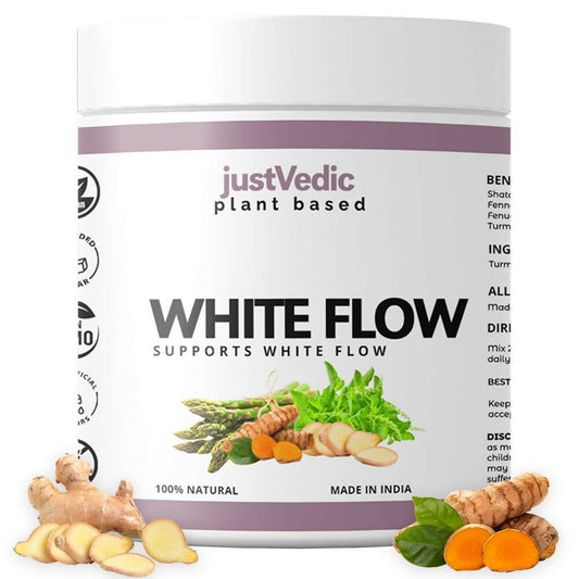 Just Vedic White Flow Drink Mix - Teacurry