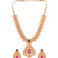 Saraf RS Jewellery Gold-Polished Multi-Colored Jewellery Set - Swadesiicart