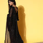 Tikhi Imli Woman Embellished Sequinned Satin Saree | Swadesiicart