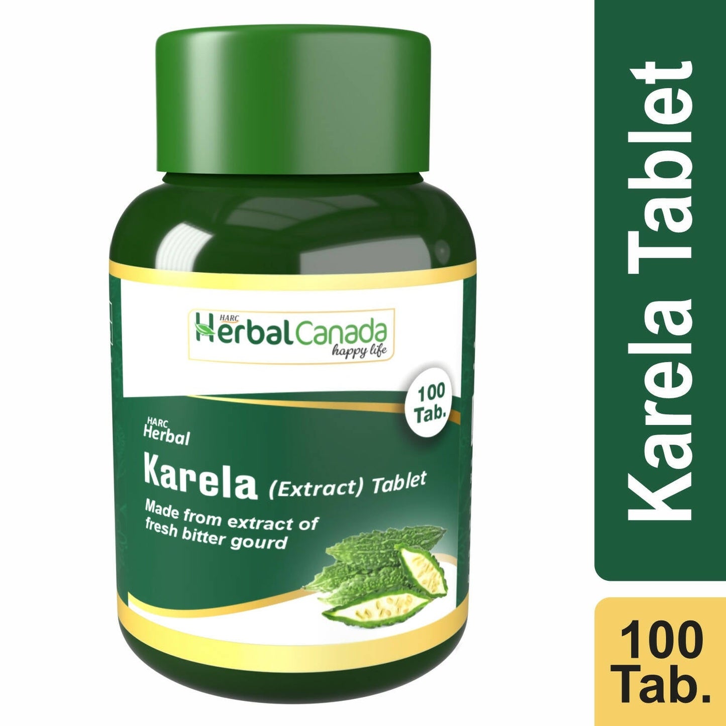 Herbal Canada Karela Tablets - Swadesiicart