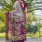 Tikhi Imli Floral Printed Zari Ready to Wear Saree | Swadesiicart