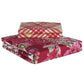 Story@home Arena Magenta & White Floral Microfiber 180 TC Queen Bedsheet & 2 Pillow Covers - Swadesiicart