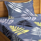 Home Sizzler Grey & White Floral 144 TC Single Bedsheet with 1 Pillow Covers - Swadesiicart