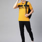 Alcis Men Abstract Printed Polo Collar T-shirt | Swadesiicart