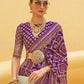 Anouk Woven Design Organza Banarasi Saree | Swadesiicart
