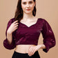 Tikhi Imli Sweetheart Neck Saree Blouse | Swadesiicart