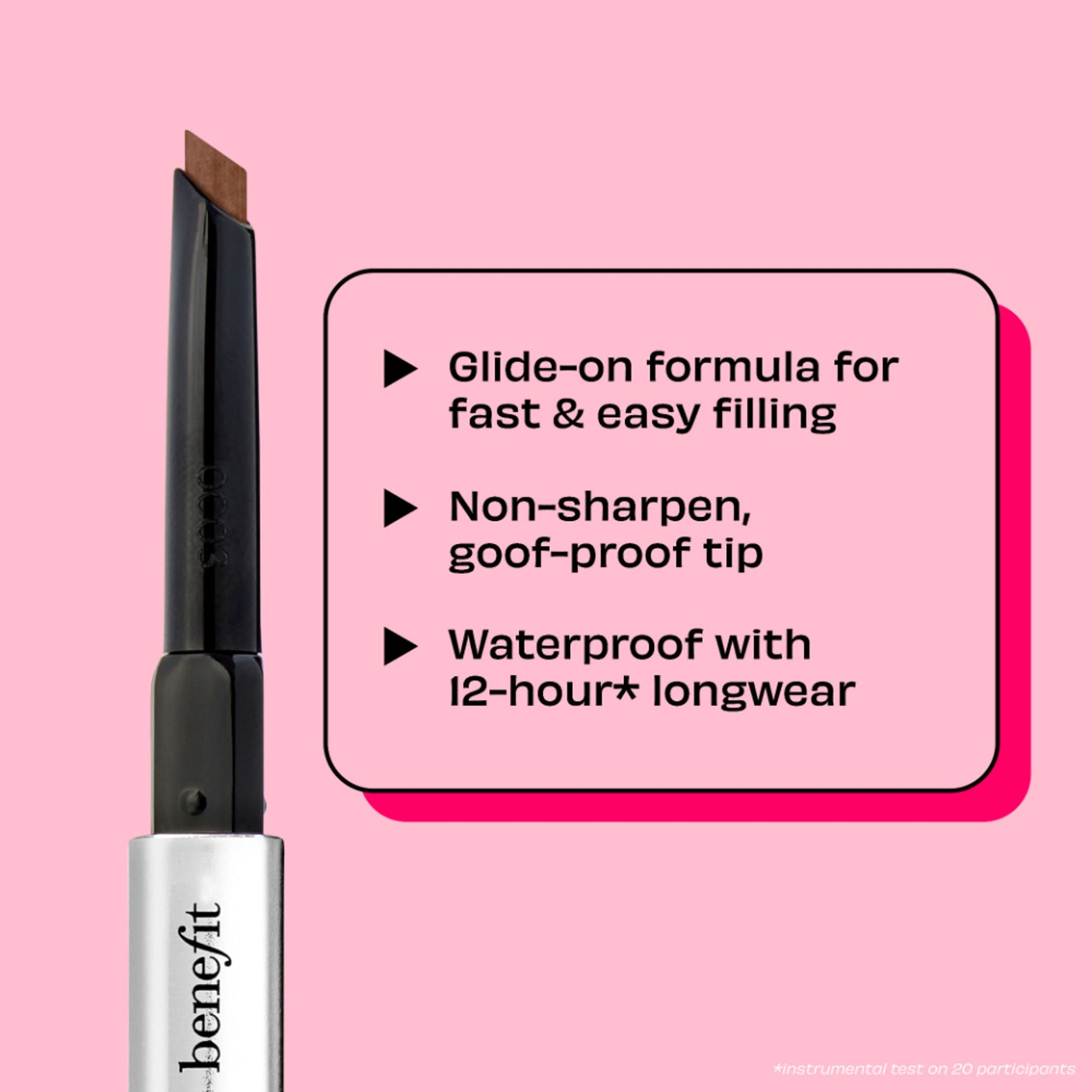 Benefit Cosmetics Goof Proof Eyebrow Pencil - 4.5 Deep Brown