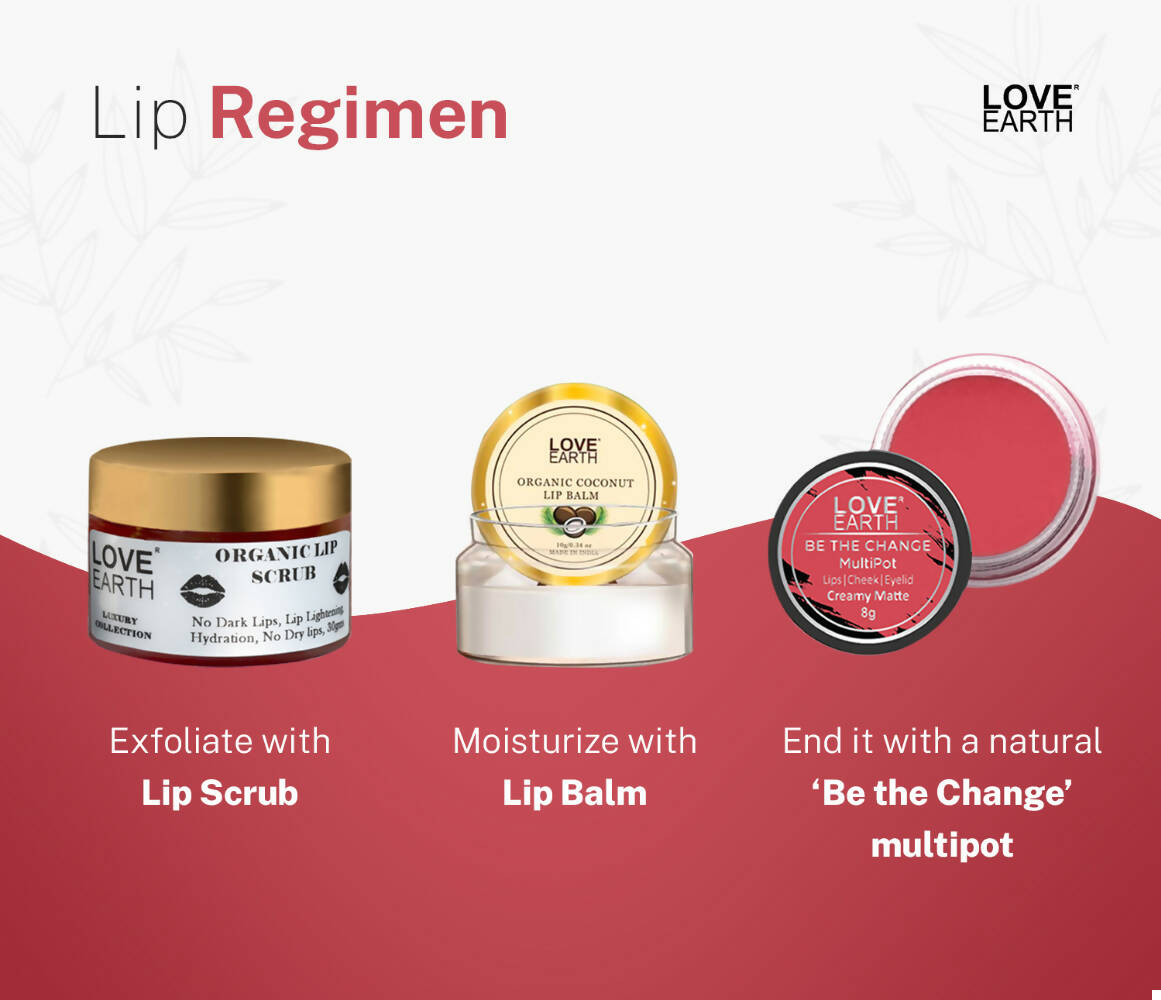 Love Earth Multipot-Be The Change Lip Tint - Swadesiicart