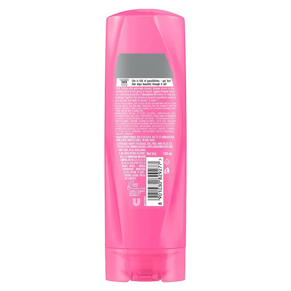 Sunsilk Lusciously Thick & Long Nourishing Conditioner - Swadesiicart