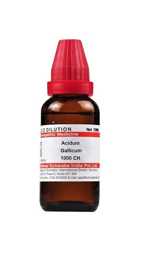 Dr. Willmar Schwabe India Acidum Gallicum Dilution | Swadesiicart