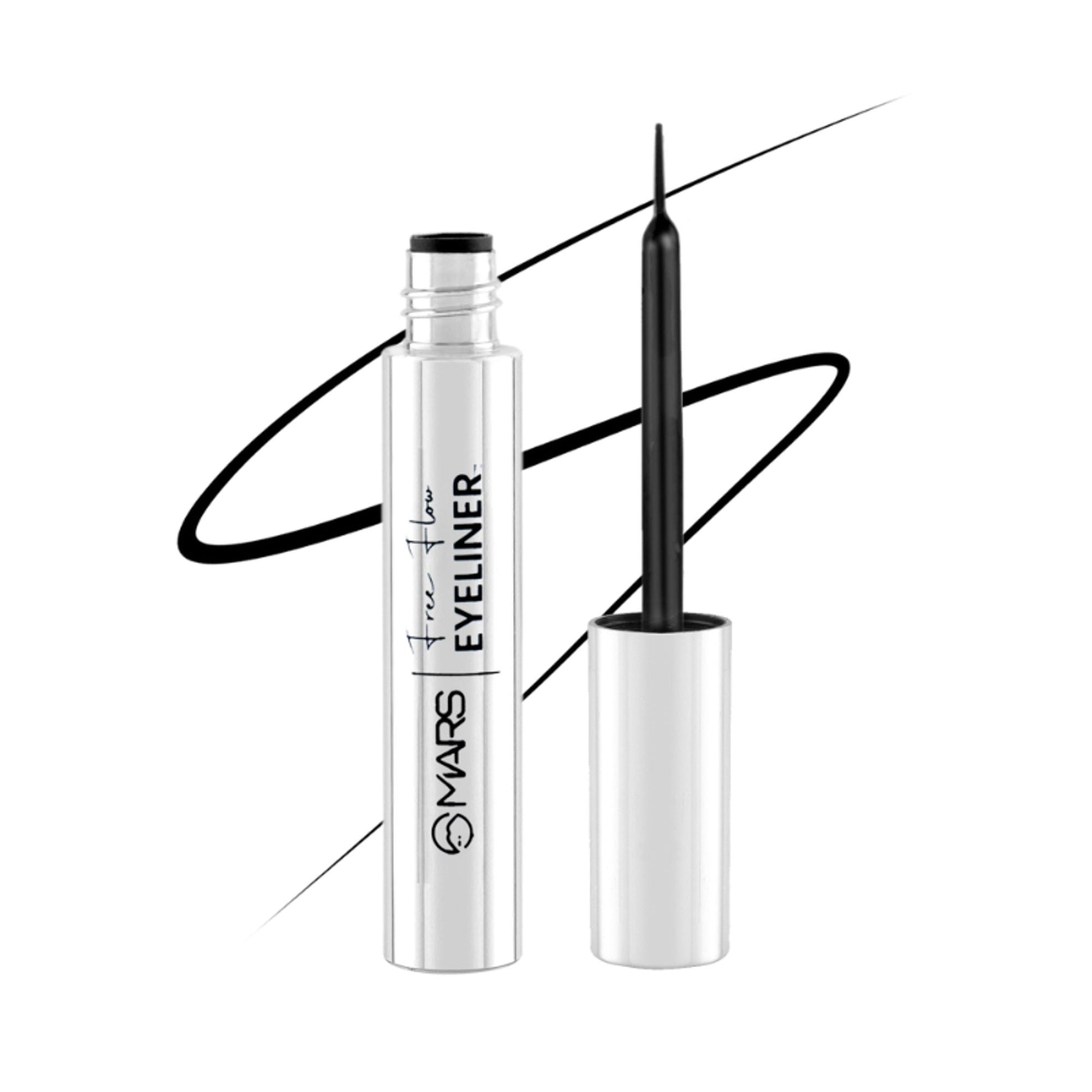 MARS Cosmetics Free Flow Liquid Eyeliner - Swadesiicart