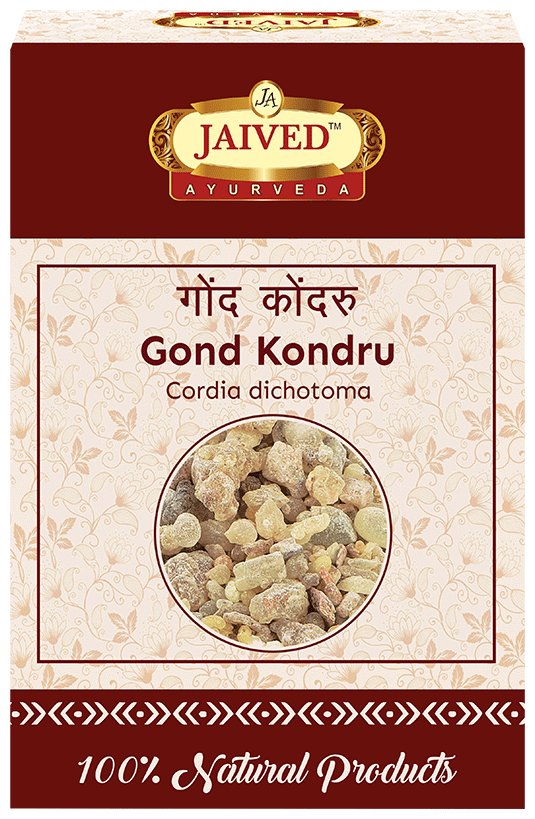 Jaived Ayurveda Gond Kondru Lasora Gum | Swadesiicart