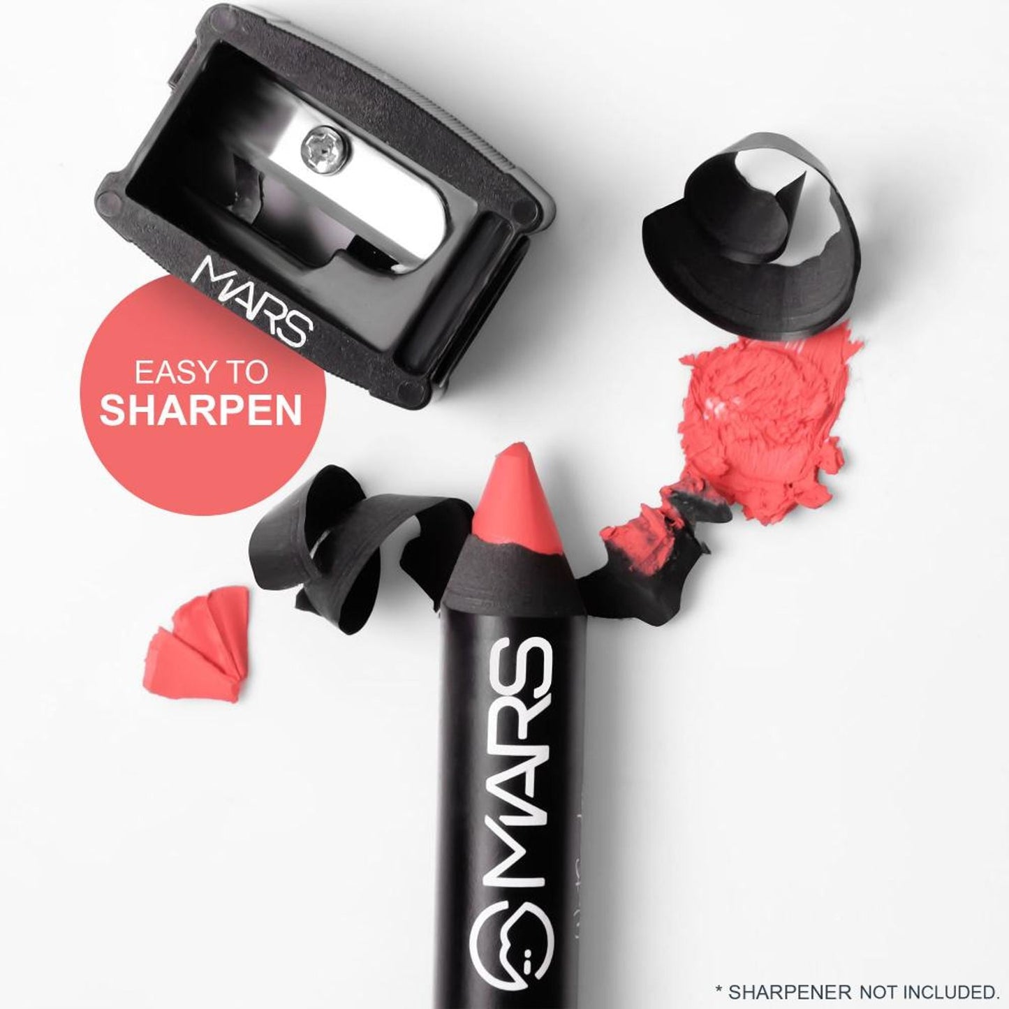MARS Cosmetics Won't Smudge Won't Budge Lip Crayon - I Am Confident - Swadesiicart