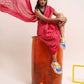 Tikhi Imli Leheriya Jute Silk Ready to Wear Saree | Swadesiicart