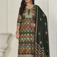 Jyoti Fashion Women's Multicolor Pashmina Digital Printed Kurta with Trouser & Dupatta | Swadesiicart