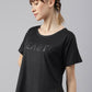 MKH Typography Printed Drop-Shoulder Sleeves Dri-FIT Sports T-shirt - Swadesiicart