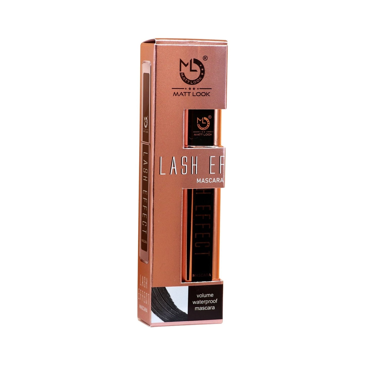 Matt Look Lash Effect Mascara - Black - Swadesiicart