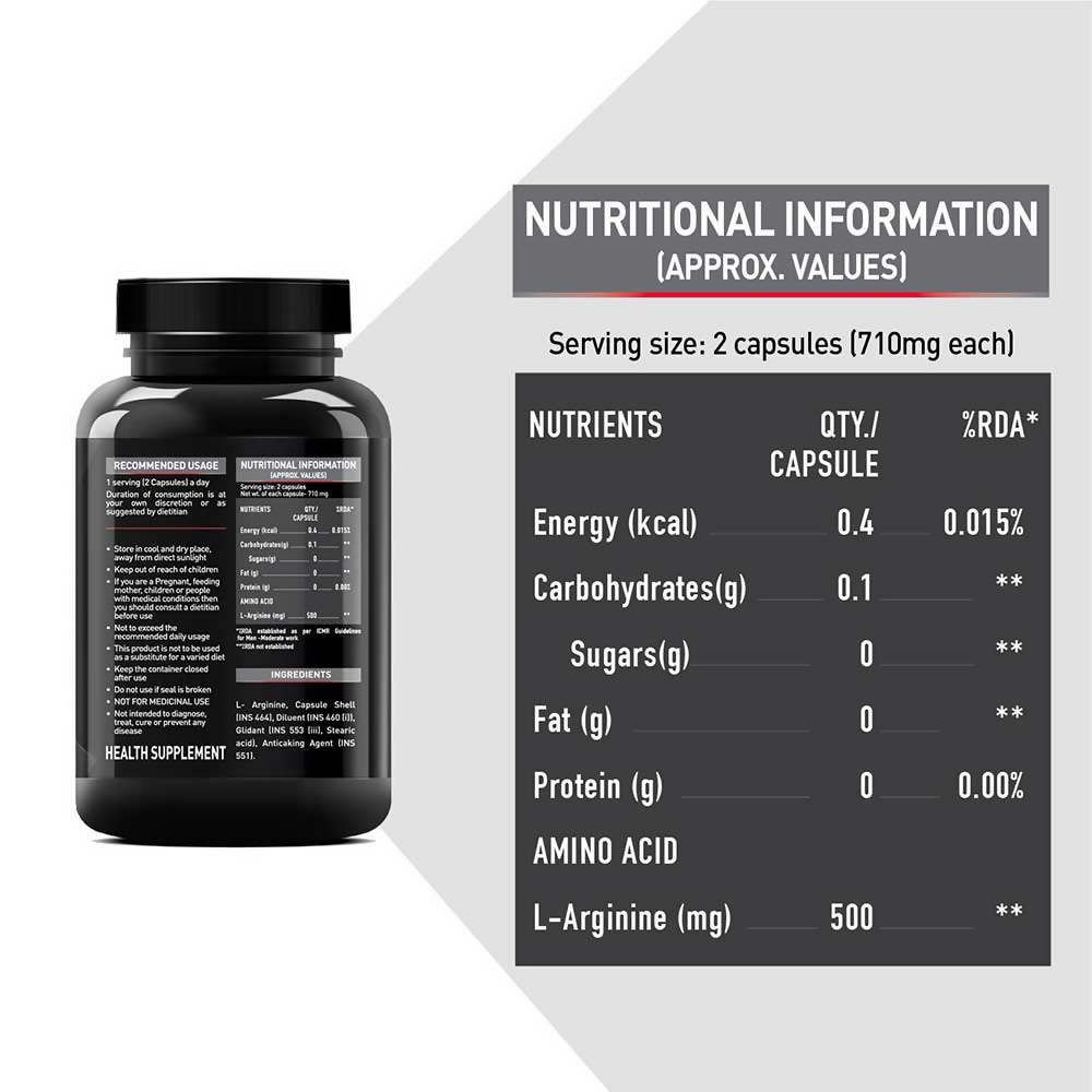 MuscleBlaze L-Arginine | Swadesiicart