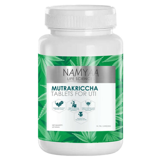 Namyaa Mutrakriccha Tablets for UTI - RG Biocosmetics Pvt Ltd