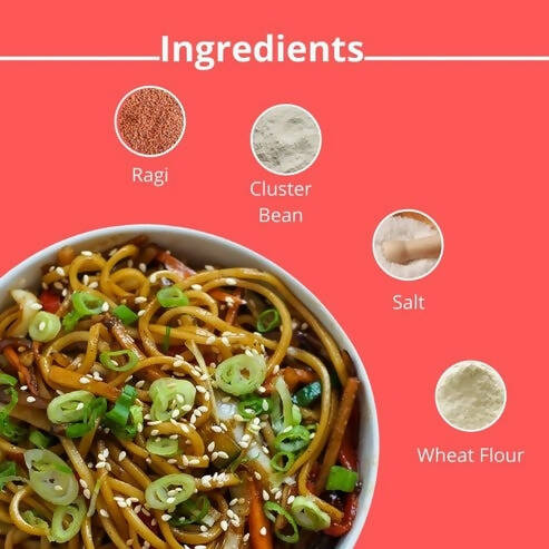 Healthy Master Ragi Millet Noodles - Healthy & Nutritious, 200 g - Swadesiicart