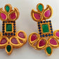 Multicolor Designer Earrings - Mokshi Collections