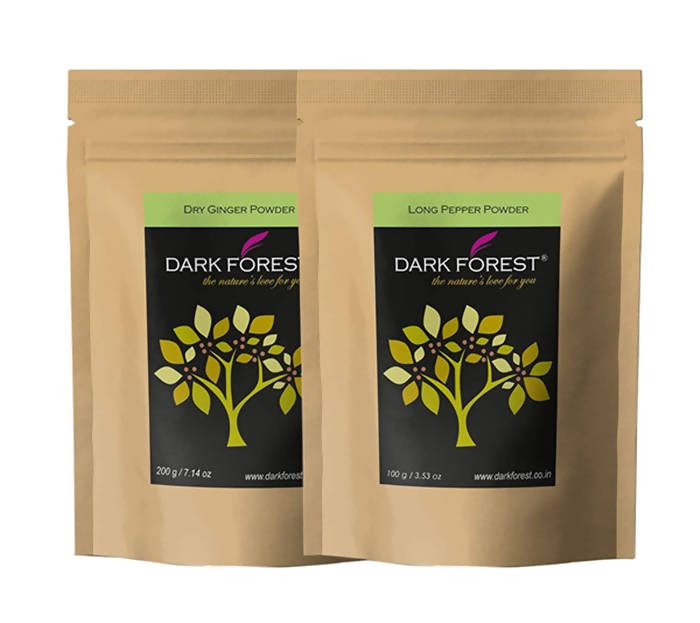 Dark Forest Long Pepper Powder & Dry Ginger Powder | Swadesiicart