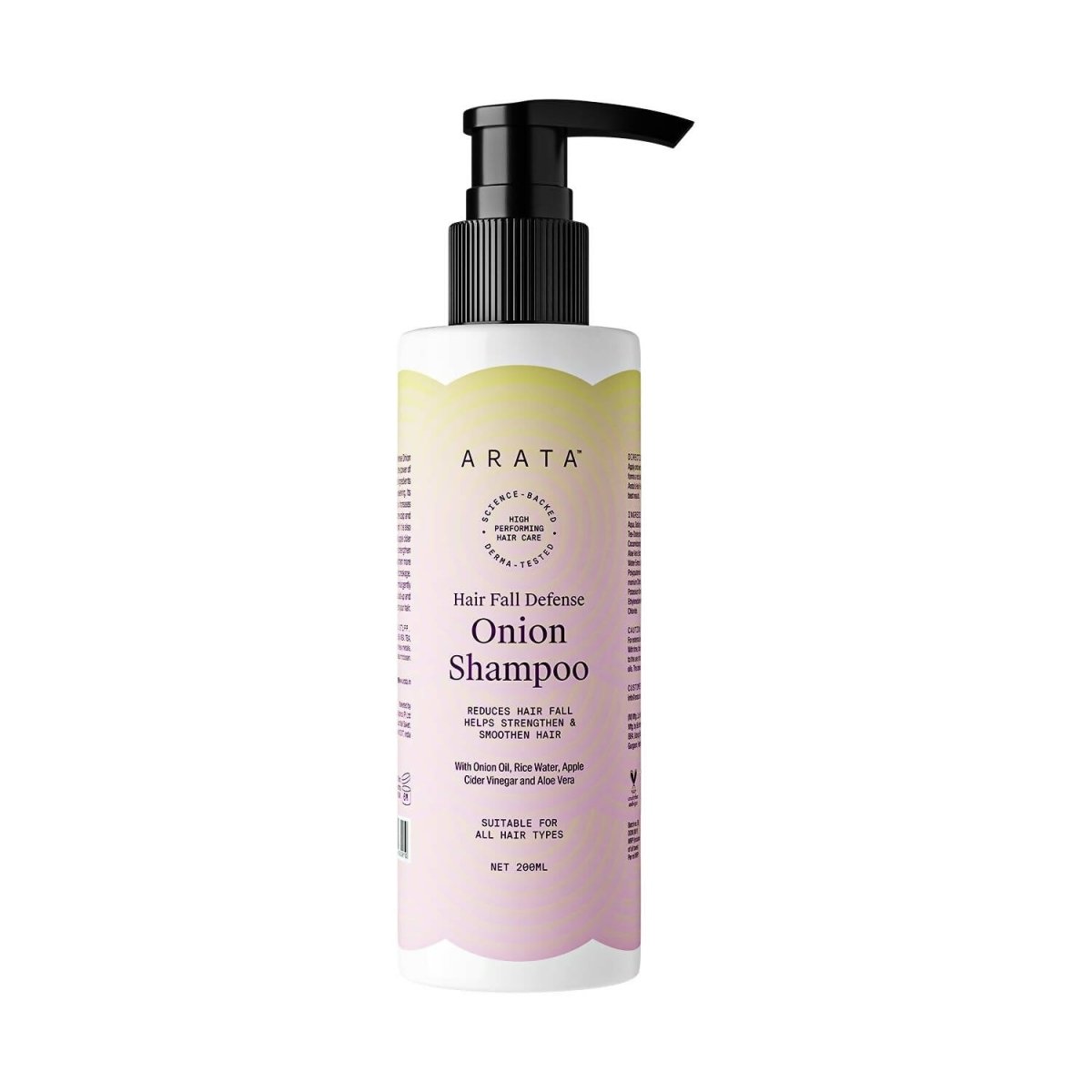 Arata Hair Fall Defense Onion Shampoo - Swadesiicart