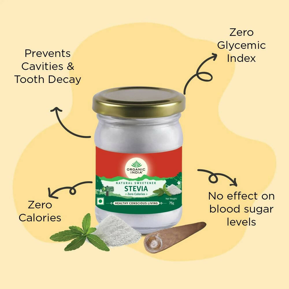 Organic India Stevia Powder - Swadesiicart