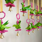 Shuddh Natural Hand Made Palm Leaf Parrot Hanging | Swadesiicart